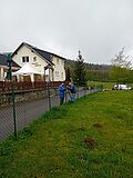18.04.2024 - Weiterführende Arbeiten an der Umzäunung und Pflege der Anlage Foto: Tony Weber, Bockau