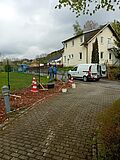 18.04.2024 - Weiterführende Arbeiten an der Umzäunung und Pflege der Anlage Foto: Tony Weber, Bockau
